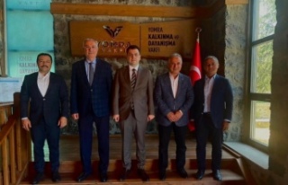 Genel sekreter üçüncü Başkan İskender’i ziyaret...