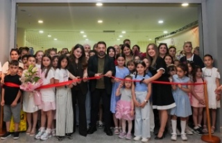 KURSİYERLERİN ESERLERİ SANATSEVERLERLE BULUŞTU