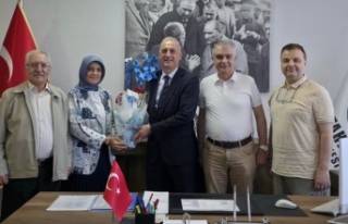 Merkez pideden Başkan Yardımcısı Çilingir’i...