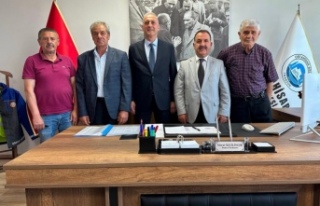 Muhtarlar başkan yardımcısı Özçilingir’i ziyaret...