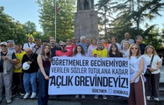 Öğretmenler Atatürk alanındaydı