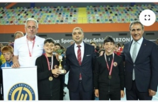 Okul sporları ödül Töreni düzenlendi