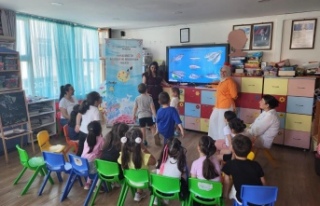 Tarım İl Müdürlüğü Çocuklara Balık Türlerini...