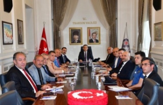 Vali Tahir Şahin Başkanlığında Turizm toplantısı...