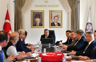 Vali Tahir Şahin İl Su kurulunu topladı