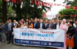 TRABZON HORON VE MÜZİK FESTİVALİ COŞKUYLA BAŞLADI