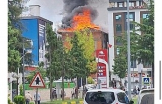 Araklı’da Yangın