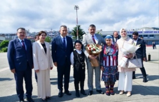 Bakan Çiftçi Trabzon’da