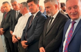 Başkan bıyık annesi nuriye bıyık son yolculuğuna...
