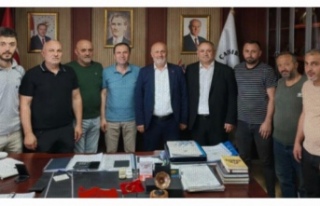 Başkan keleş Çarşıbaşı küçük Sanayi Sitesi...