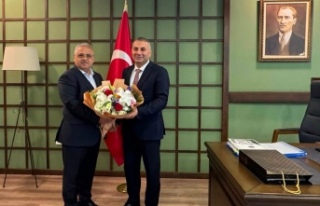 Başkan Aktürk, Kaymakam Kotan’ı Ziyaret Etti