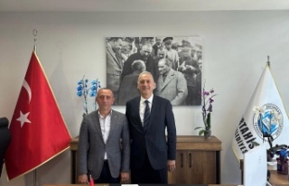 Başkan Bayraktar, Başkan Yardımcısı Özçilingir’i...