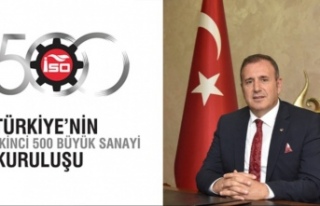 Başkan Çelebi'den İSO İkinci 500'e giren...