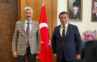 Başkan Dr. Çebi, Kaymakam Ocak’ı ziyaret etti