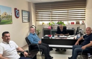 Başkanlar başhekim yardımcısı Dr.Bulutu ziyaret...