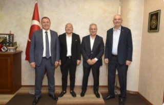 Başkanlar Başkan Çelebi’yi ziyaret ettiler