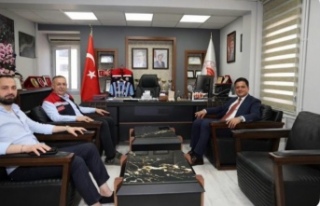 Dr.Hisoğlu il müdürü kaplan’ı ziyaret etti
