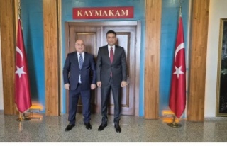 Genel Sekreter Yardımcısı Selim, Kaymakam Şahin’i...