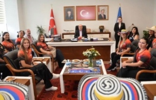 Kolombiyalılar Hasan Selim’i ziyaret ettiler