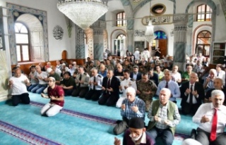 Şehitler için mevlüdü Şerif okundu