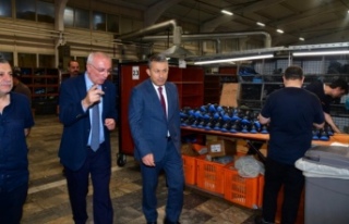 Vali Şahin başkan İskender’i ziyaret etti