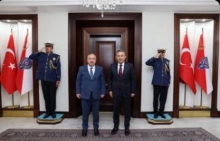 Vali Şahin Genel müdür Fidanı ziyaret etti