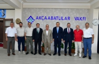 Vali Şahin ve kaymakam Ocak Başkan er başaran’ıziyaret...
