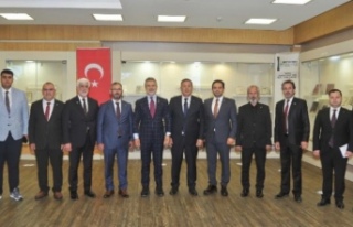 Yeniden Refah Partisi'nden TTSO'ya ziyaret