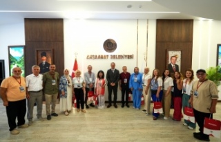 13. ULUSLARARASI RESİM ÇALIŞTAYI SANATÇILARINDAN...