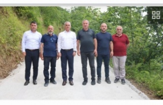 Başkan Bıyık bütün yollarımızı betonlamayı...