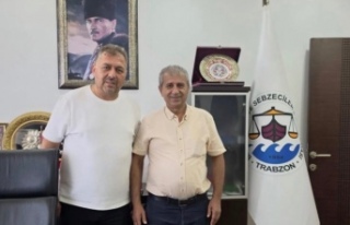 Başkan Kütük Başkan Baş’ı ziyaret etti.