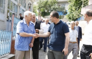 BAŞKAN EKİM CUMA BULUŞMALARINDA VATANDAŞLARLA...