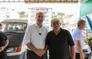 BAŞKAN EKİM SAHADAN AYRILMIYOR, ESNAFIN SESİNE...