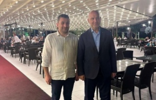 Başkan Soylu, Saray Restaurantlar İşletmecisi Ekici’yi...