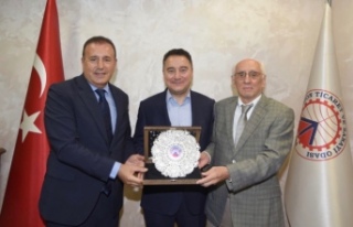 DEVA Partisi Genel Başkanı Babacan'dan TTSO'ya...