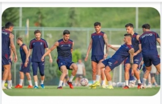 Ferencvaros maçı antrenman ve basın toplantısı...