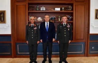 KKK’dan Vali Şahin’i ziyaret.