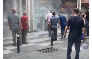 Trabzon Moloz’da Kolonyacıda Yangın Paniği