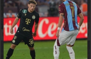 TRABZONSPOR İLK YARIDA DAĞINIK OYNADI