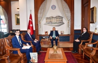 Vali Şahin, Başkonsolos Katrinov’u kabul etti