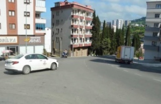 Akçaabat‘ta trafik kazası 1. yaralı.