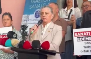 Av. Su içmez sanat evinin boşaltılmasını tepki...