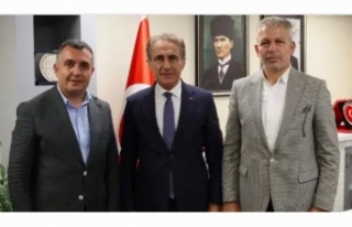 Başkanlar İl müdürü arıcıoğlu‘nu ziyaret...