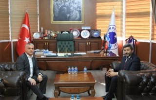 Bölge müdürü Asrak Başkan Bıyık’ı ziyaret...