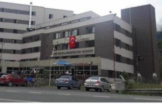Maçka‘da trafik kazası 1. yaralı.