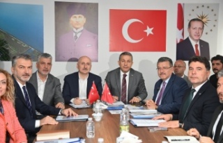 Mühendis ve mimar odaları ile istişare toplantısı...