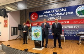 BAŞKAN GENÇ'TEN AĞASAR KÜLTÜR EVİ'NE...