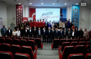 Amatör Sporcular Ödül Töreni Gerçekleştirildi