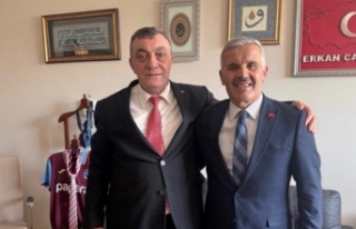 Başkan erbaşaran Başkan Av.Çavuşoğlu’nu ziyaret...