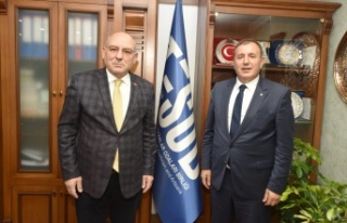 Başkan Çelebi’den Başkan Kara’ya tebrik